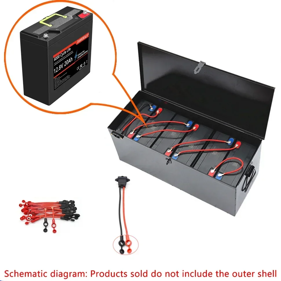 12V 20AH LiFePO4 Battery Rechargeable Lithium Ion Phosphate Battery For Kids Scooter RV 24V 36V 48V electric motorcycle battery - Image 4