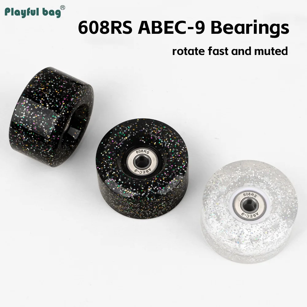 Ruedas Flash copo nieve con luces para patines – Brillantes universales - imagen 3