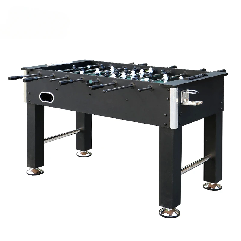 Indoor Pub Game MDF Room Sports black Foosball Table Hand Football  Table Soccer Game