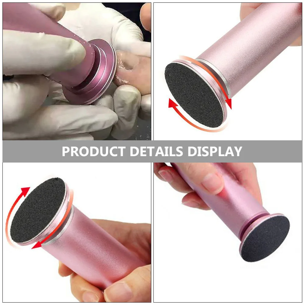 

120Pcs Replacement Sandpaper Discs Foot File Callus Remover Accessory Pedicure Rasp for Dead Skin Trimming Sanding Disc