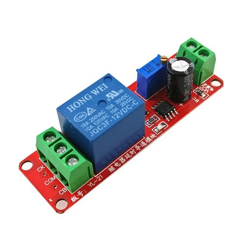 DC 12V Time Delay Relay module NE555 Time Relay Shield Timing Relay Timer Control Switch Car Relays Pulse Generation Duty Cycle