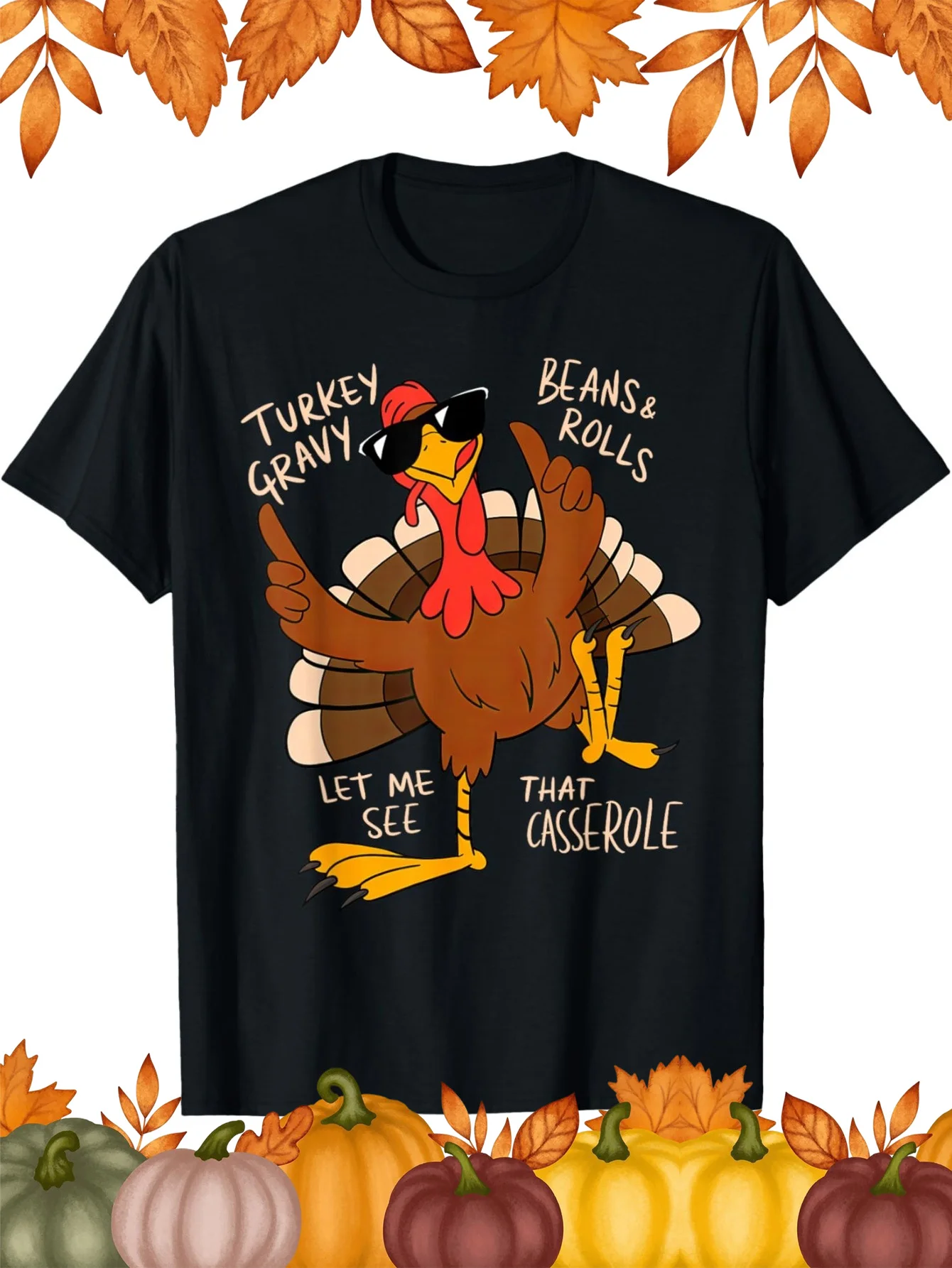 Men'S Funny Thanksgiving T-Shirt - 