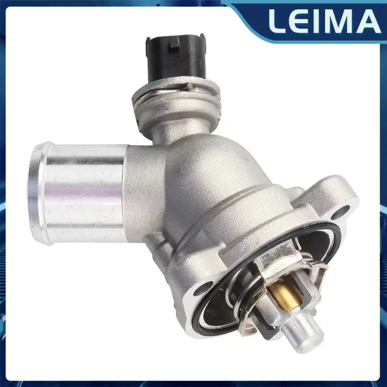 Engine Coolant Thermostat Assembly 25199831 96988257 25192923 For Chevrolet Spark Opel M300 1.2L Auto Professional Accessories