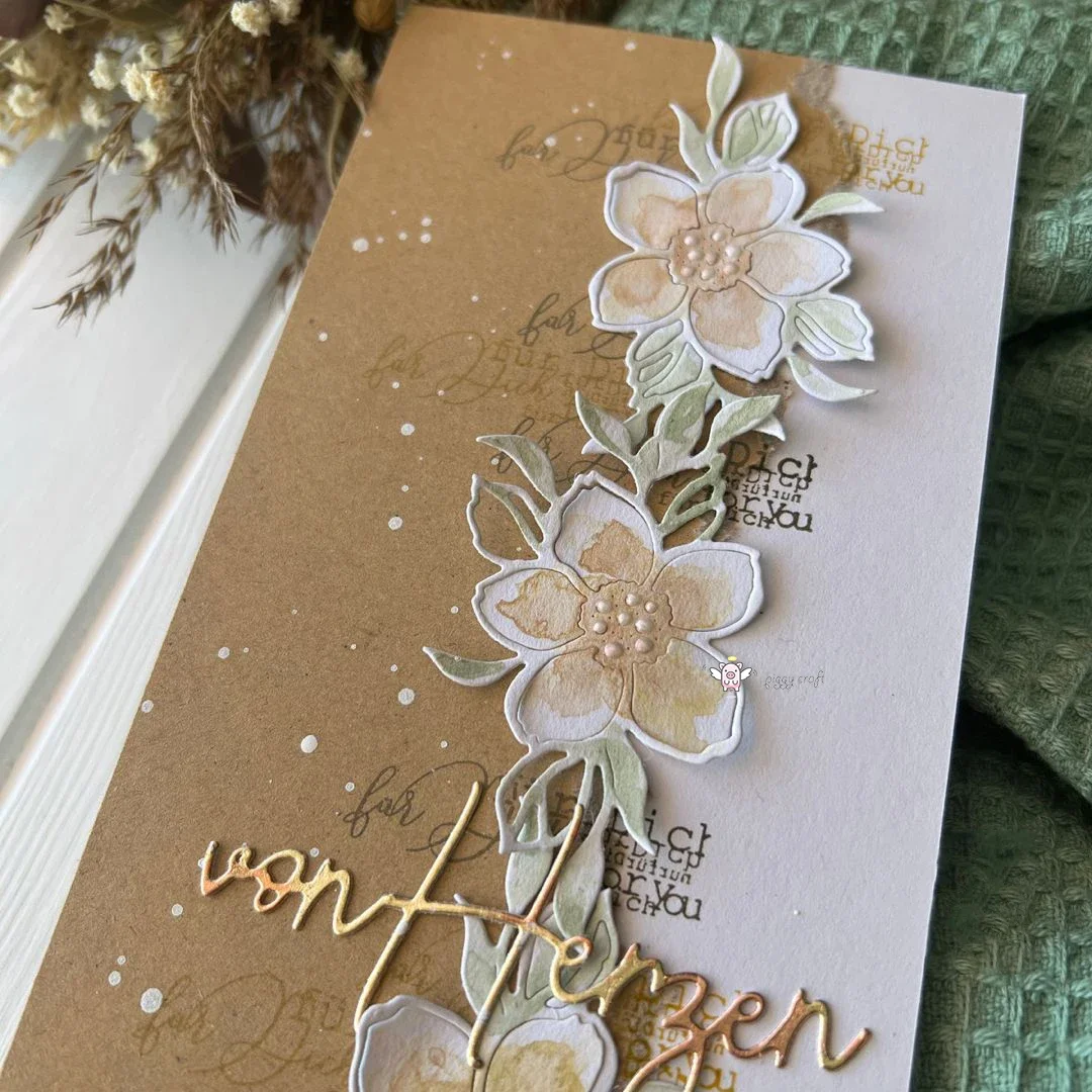 

Mmao Craft metal cutting dies cut die mold Flower leaf decoration Scrapbook paper craft knife mould blade punch stencils dies