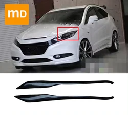 Honda VEZEL/HRV Front Headlight Eyebrow Sticker NOBLESSE Headlight Eyebrow Decoration Sticker Eyelash