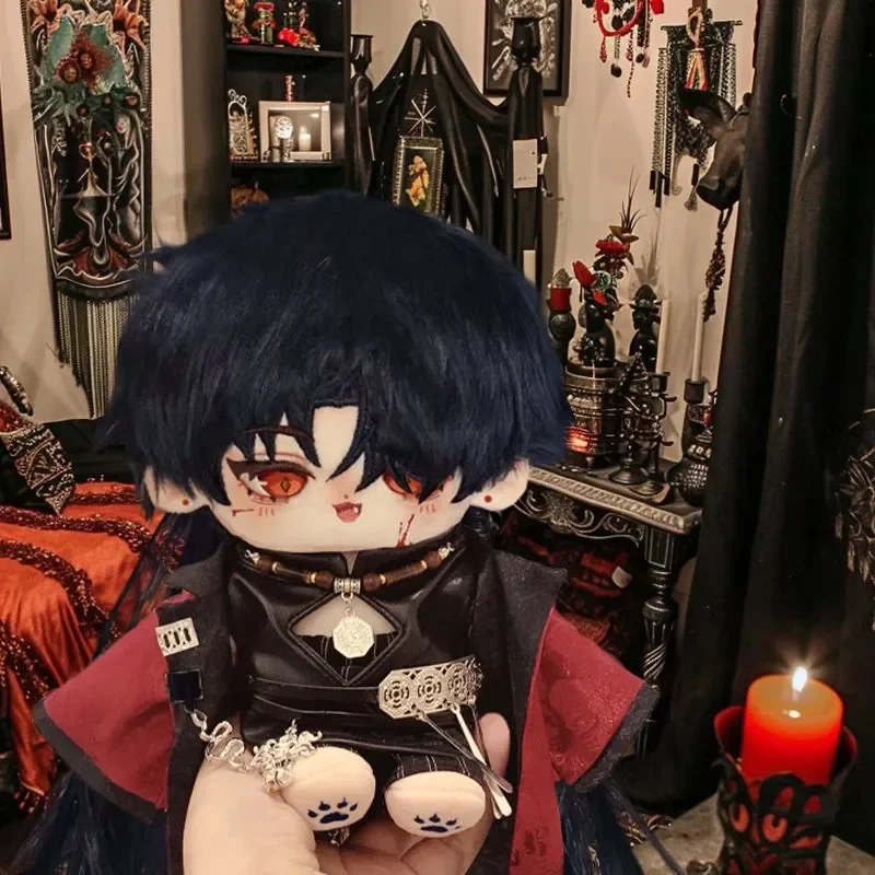 Farcito 20 cm Honkai Star Rail Lama Peluche Vestire Bambola di Cotone Carino Vestiti Cosplay con Scheletro Peluche Regali di Natale KidsToy