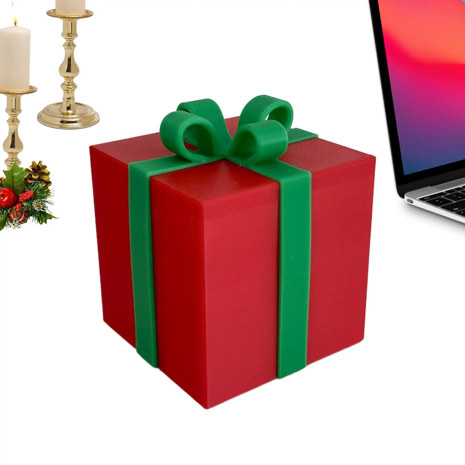 

Towing Hitch Covers Christmas Box Trailer Hitch Plug Cover Exterior Cartoon Cute Accessories Automotive Trucks Boat Vehicles ATV