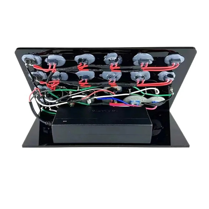 ABMR-السيارات سيارة العلوي اختبار مجلس HID زينون LED لمبة T10 W5W اكليل C5W T20 7443 H1 H3 H7 H4 9005 تستر