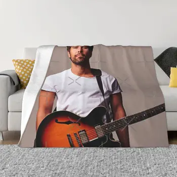 Max Giesinger 봉제 침대 담요, 얇은 패딩 담요, 던지기 담요 