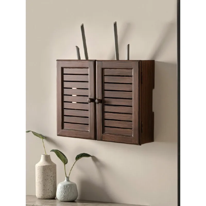Wireless Wifi Router Box Decorative Mural Multimedia Weak Current Box Blocking Living Room Hanging Picture Electric Switch With