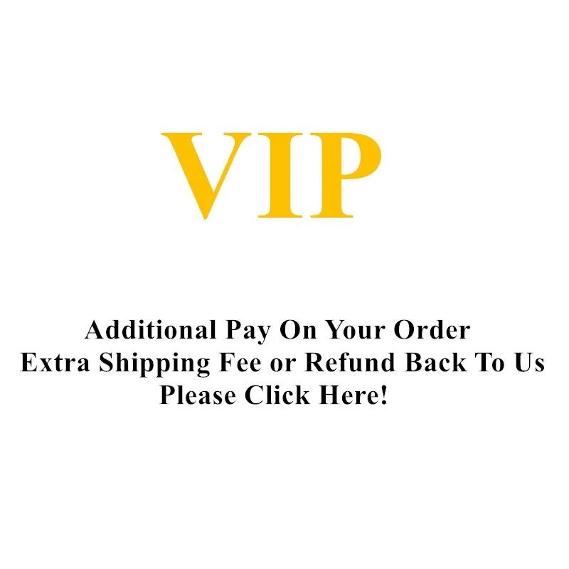 Additional Pay, Only For Paying Order Balance, Extra Fees, Buyer Refund, Don't Include Any Product, Don't Ship!