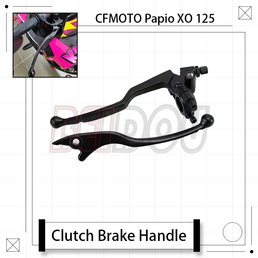 

For CFMOTO Papio XO 125 XO125 Motorcycle Original Clutch Handle Front Brake Handle