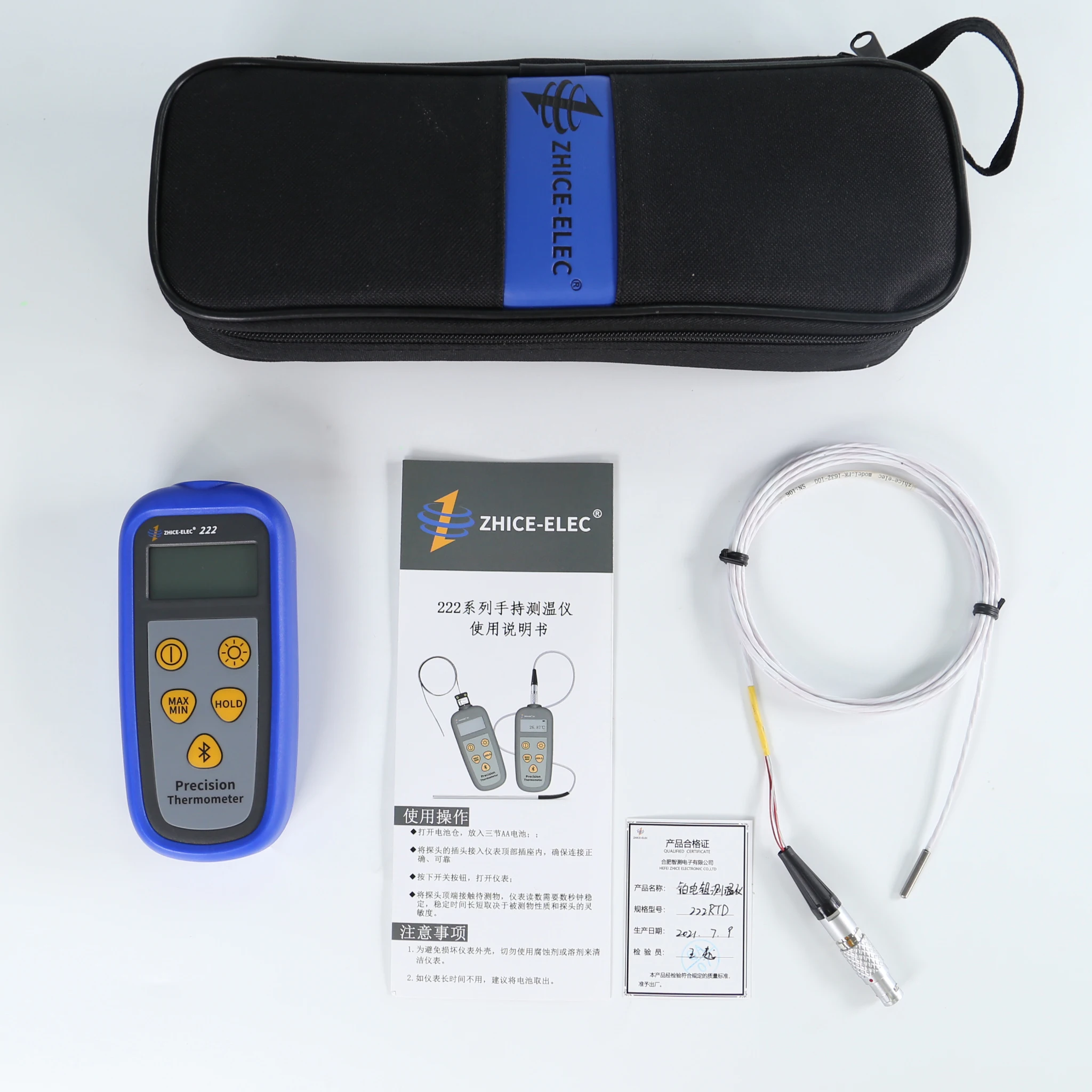 在庫あり 高精度 工業用 -100～1372度 ハンドヘルド シングルチャンネル デジタル熱電対温度計