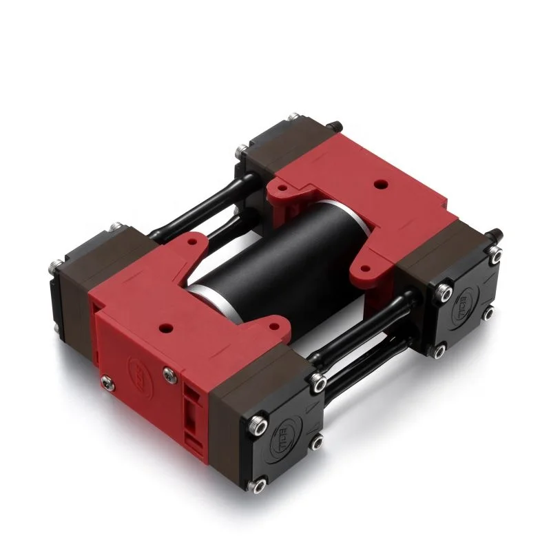 AD5NKVVDB12PPD Brushless Micro Diaphragm Pump 12v Four Head Pump Corrosion Resistance Dc Electric Mini Vacuum Pump - view 2