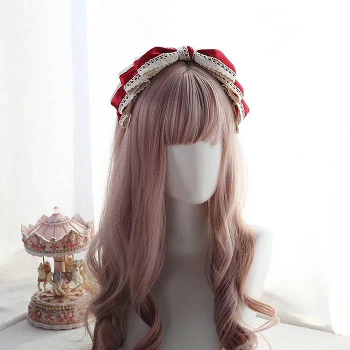 Classic Lolita KC Sweet Hairband with Bow Decor