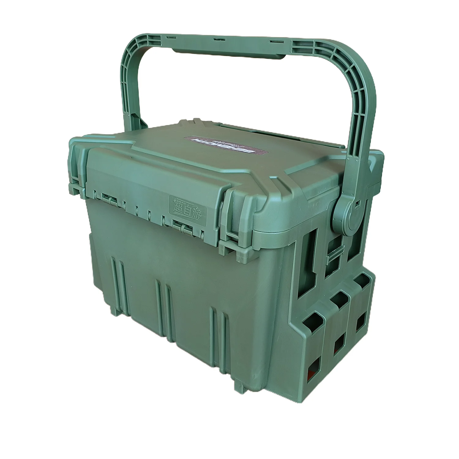 Fischbox 20L/28L Doppelte multifunktionale kleine Fischbox Outdoor-Tackle-Box Zeitlich begrenzter Rabatt Industriequalität Langlebig