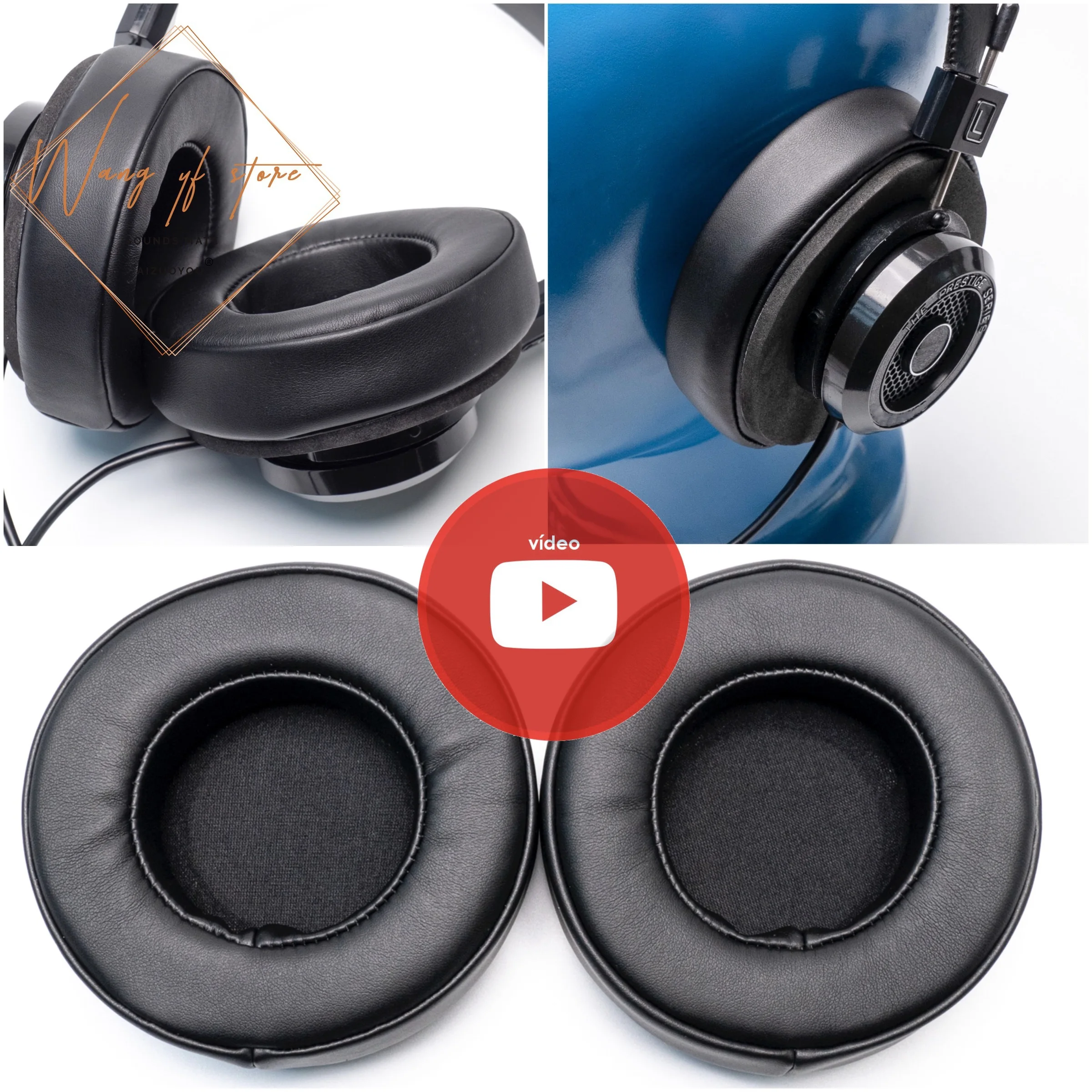 110mm Great G Cush Cover Ear Pad Cushion Foam GRADO GH1 GH2 GH3 GH4 GRADO Hemp Headphone Other Grado model Headset