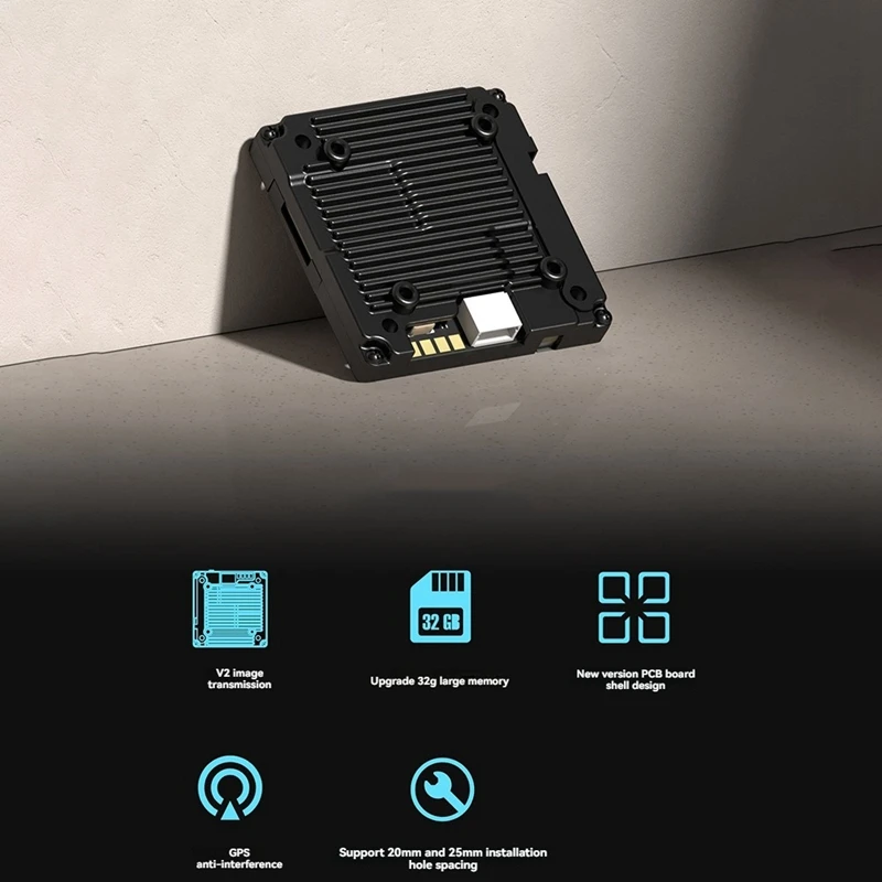 لمجموعة كاميرا Walksnail Avatar HD 2K VTX تدعم التدفق الدوران لطائرة FPV Drone-WMAN