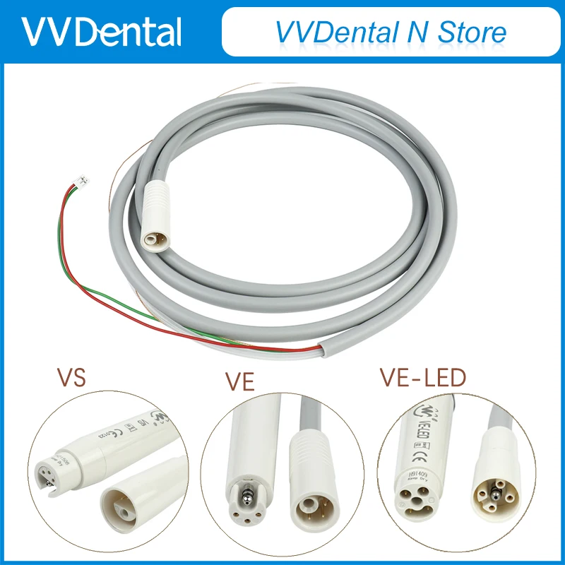 NEW VV Dental Ultrasonic Scaler Cable/Cord Commonly-used Scaler Cable Tubing Hose Connecting Ultrasonic Dental Scaler Handpiece