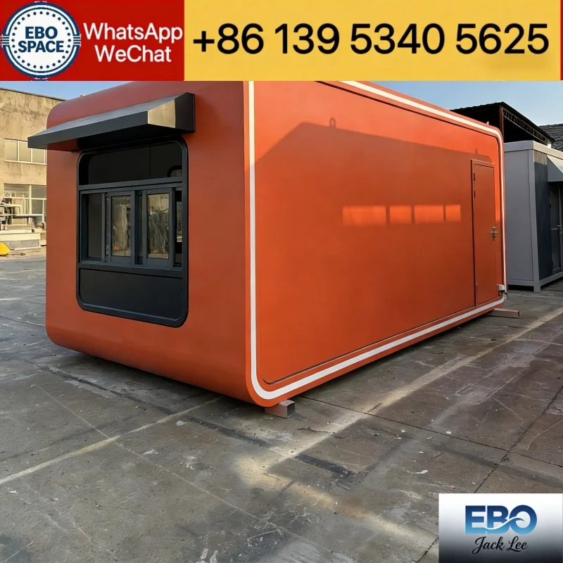 Expandable Container House 20ft Modular Prefab Fast Build 2-3 Bedroom for Villa Resort Camp Project Custom