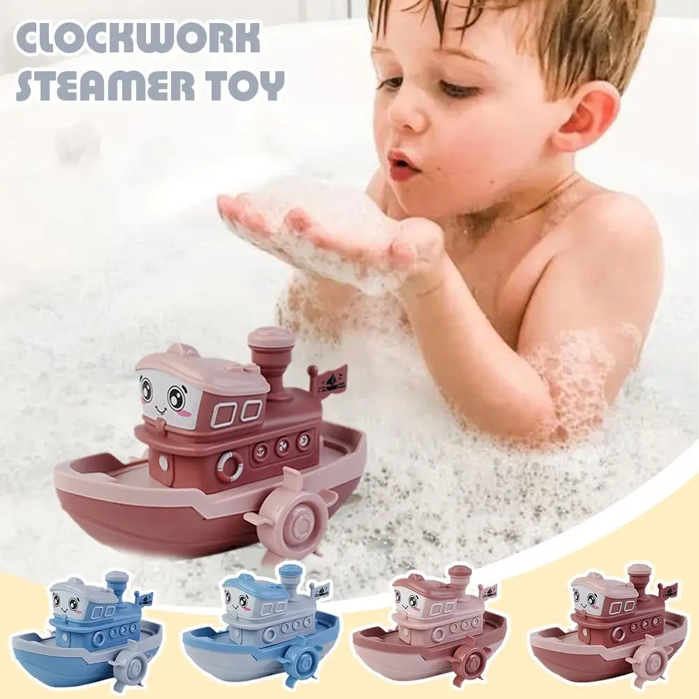 10PCS Infant Swim Turtle Wound-up Chain Clockwork Kids Bath Toy  Single Sale Cute Cartoon Animal Tortoise Classic Baby Water Toy