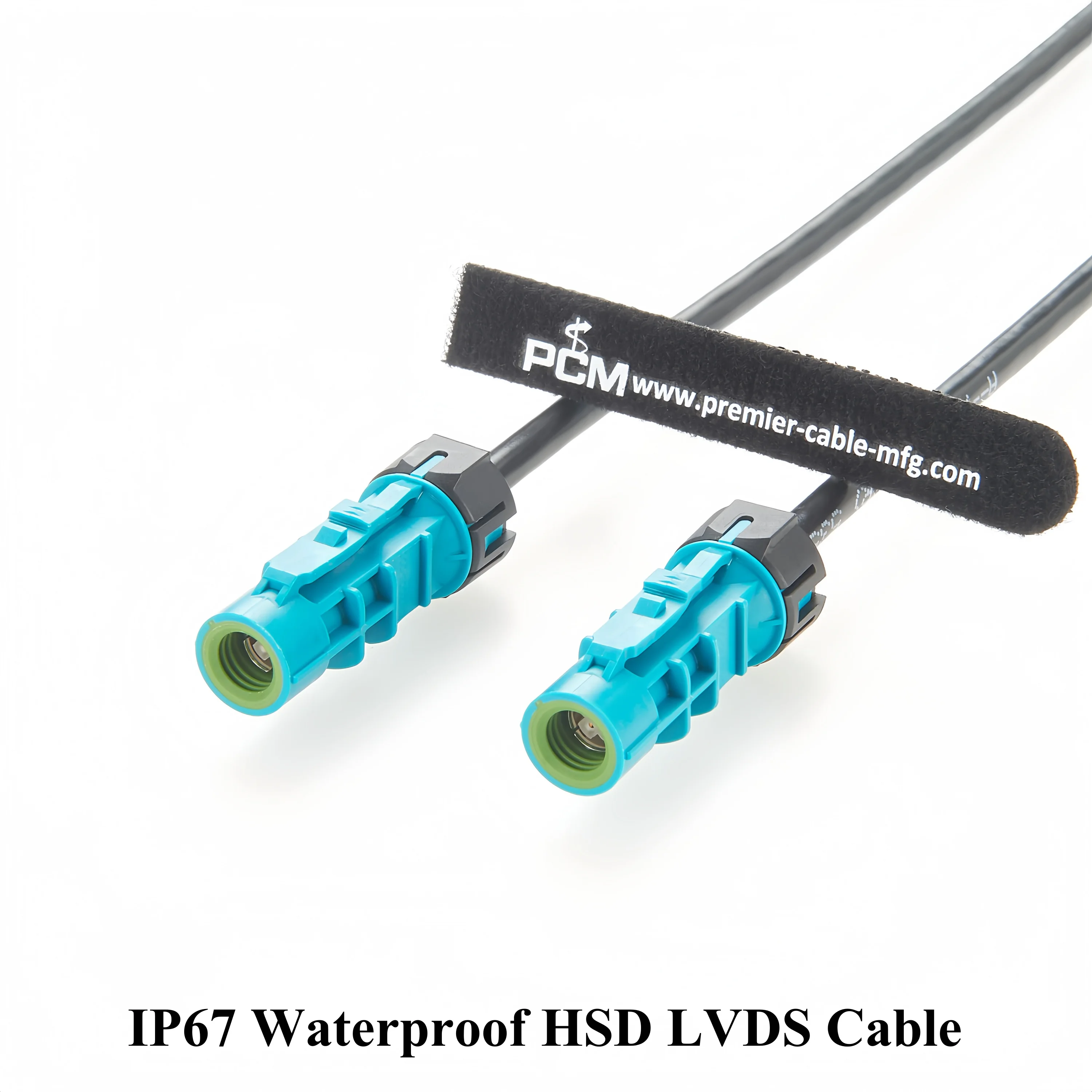 Rosenberger D4K14A-1D5A5-Z IP67 Waterproof HSD Cable HSD Z Code Female to Female 535 LVDS Cable Wire Harness LD5-105-2000-Z-Z