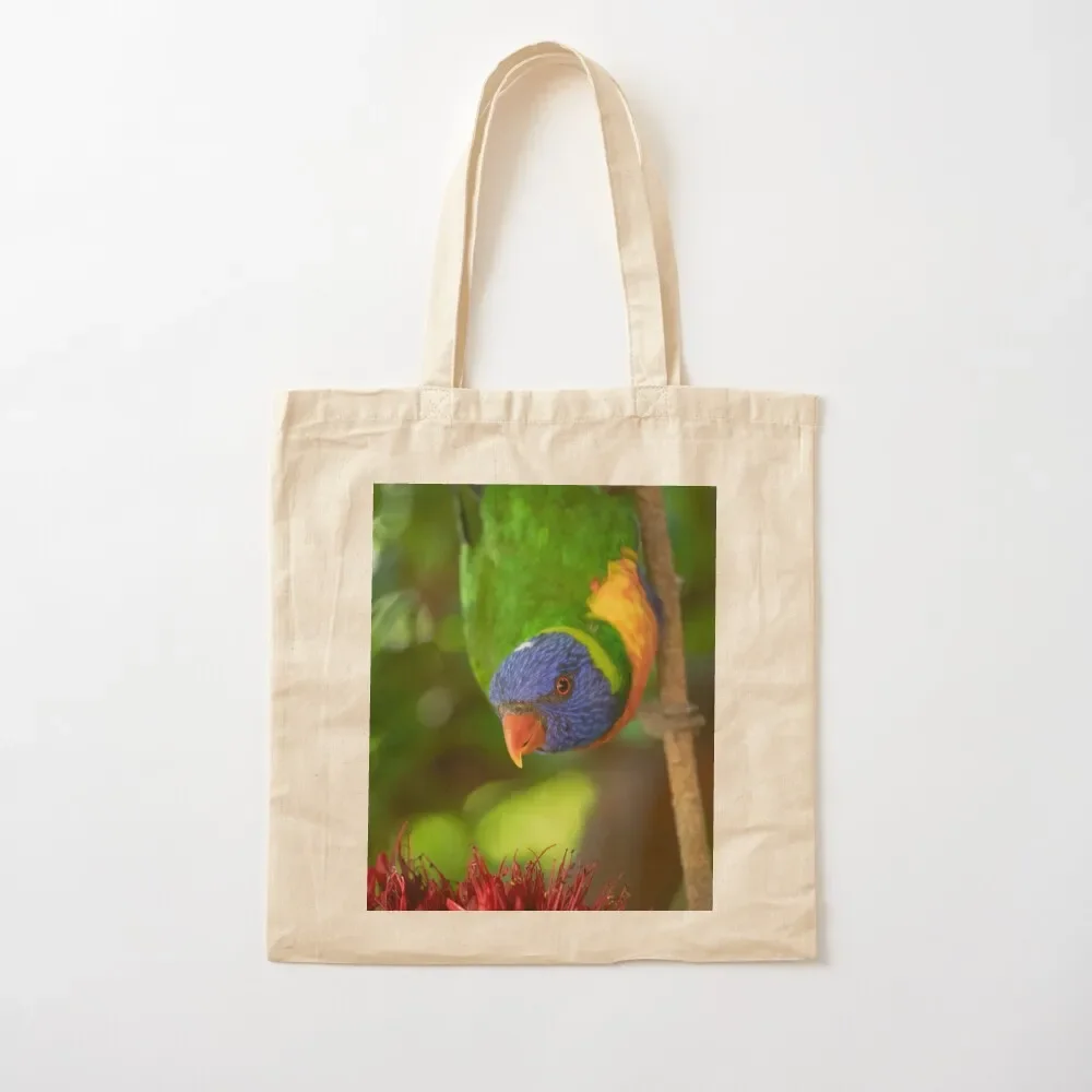 

Rainbow lorikeet Tote Bag bags woman 2025 great bag custom fabric bag