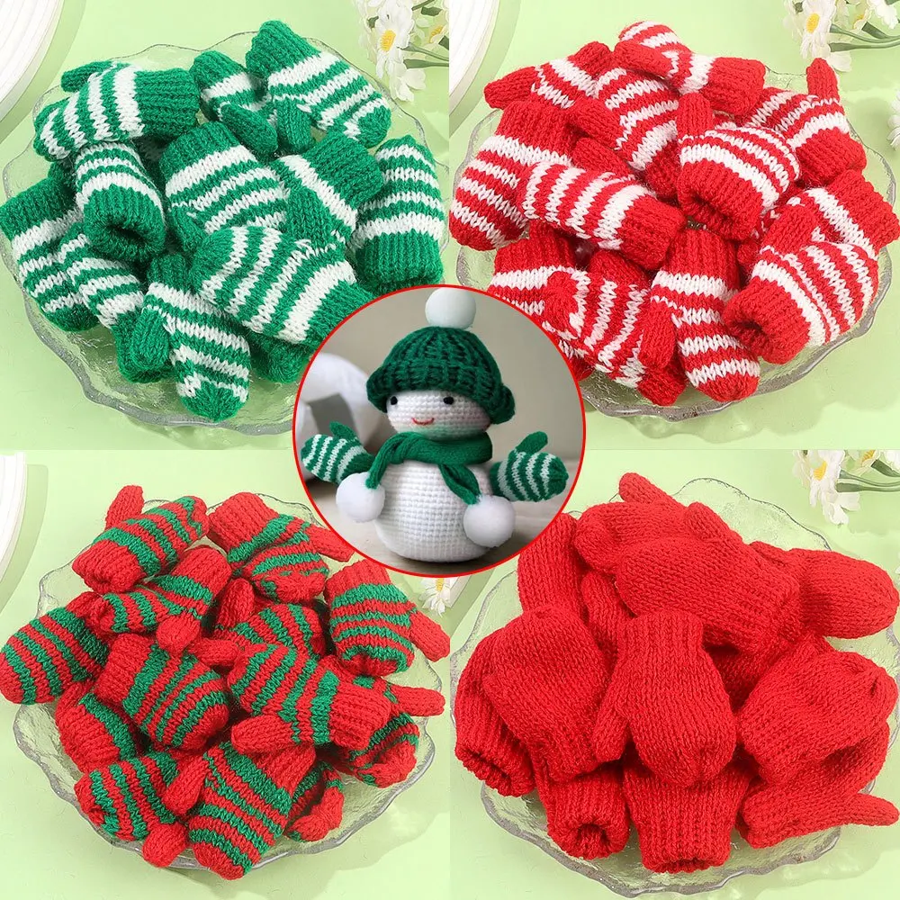 1/4/8pcs Multi-color Polyester Christmas Gloves,DIY Decorative Accessories,Christmas,Thanksgiving,Halloween,Mother's Day Gifts