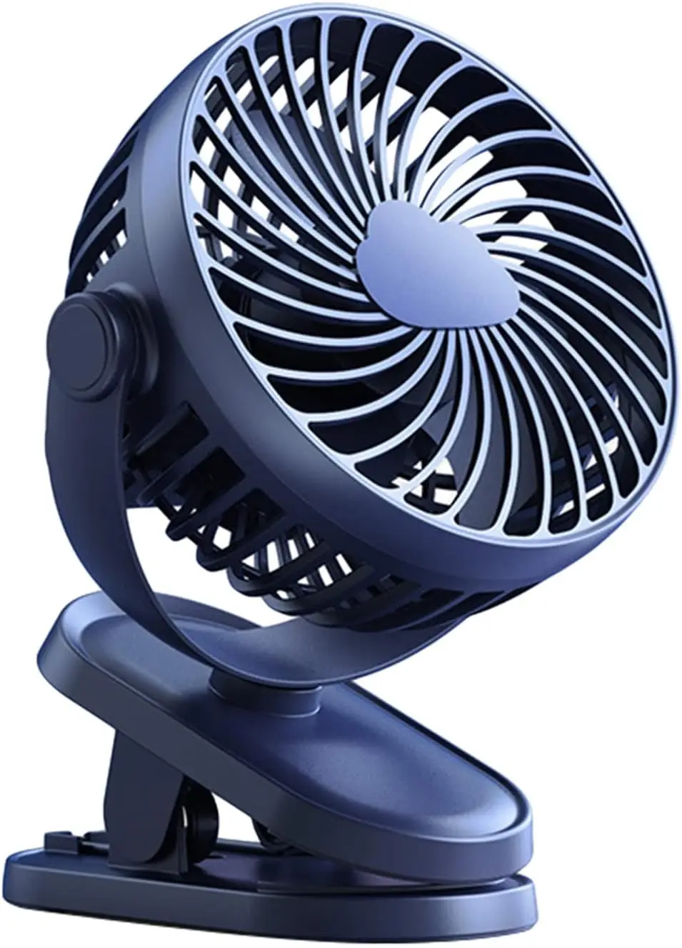 USB 충전식 가정용/실내용 탁상용/침실용/야외용 휴대용 클립/천장 선풍기 4단 속도 조절