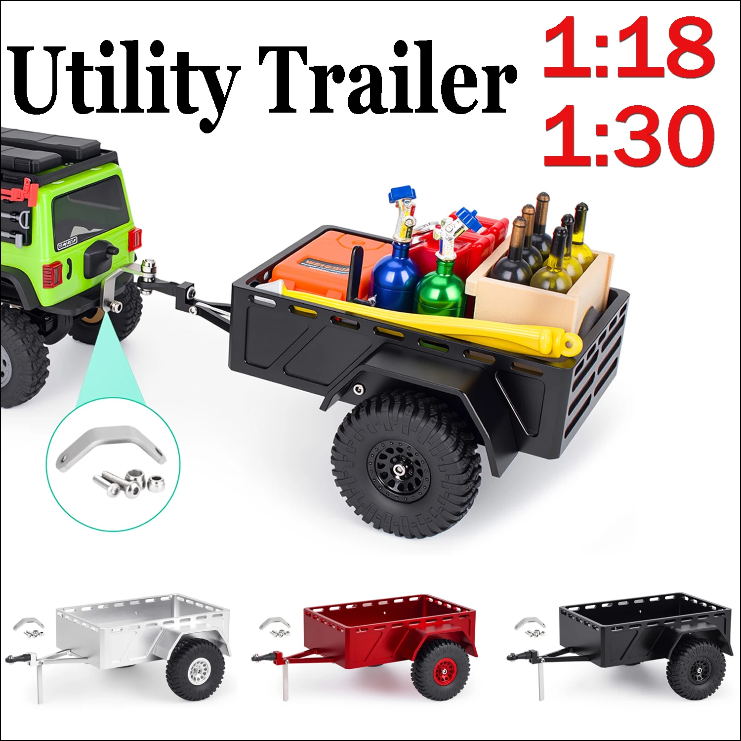 3018 Aluminium Cnc - Trailer serbaguna CNC berbahan aluminium dengan