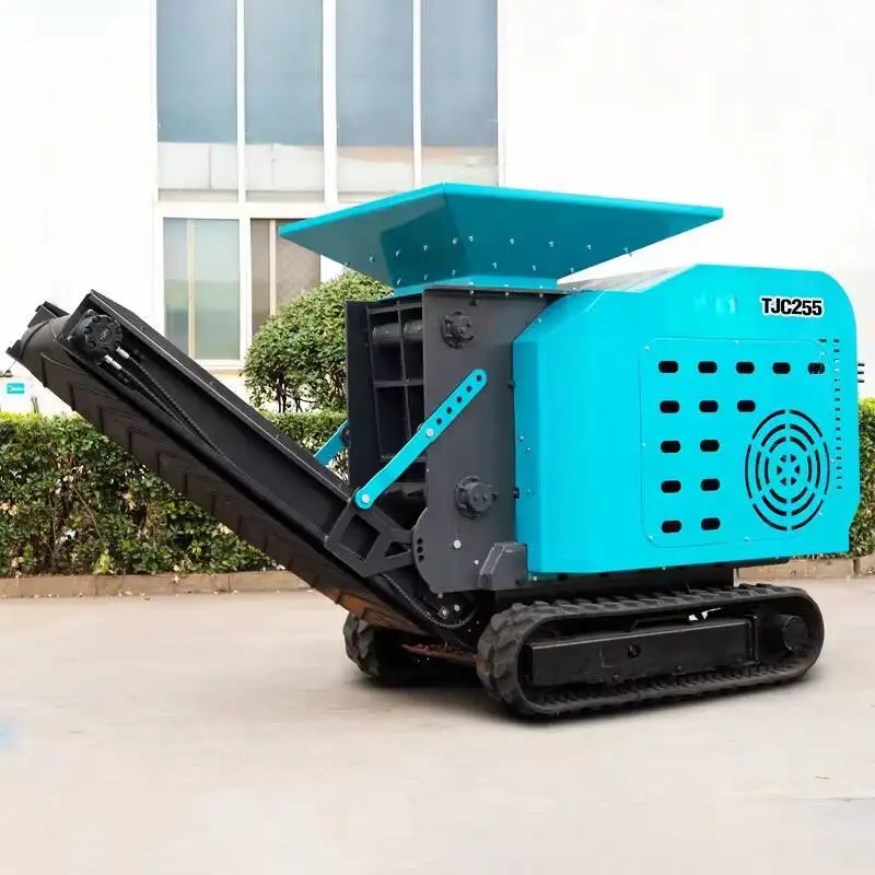 

Best 3T/H Rock Jaw Concrete Mobile Mini Crusher Hine Stone For Sale
