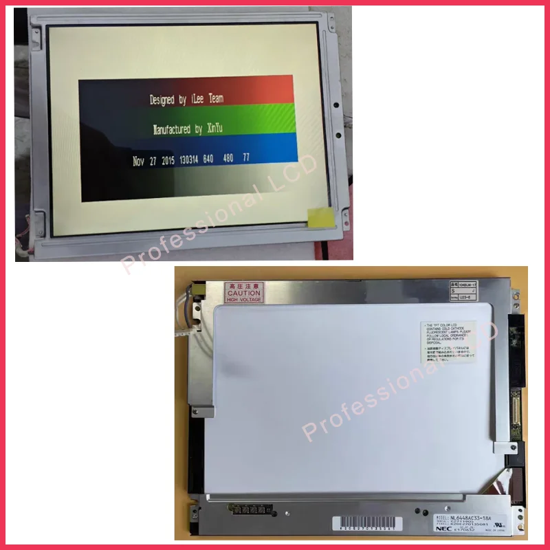 NL6448AC33-18 18A NL6448AC33-24 NL6448AC33-29 NL6448BC33-31 Original 10.4 Inch LCD Display Screen Panel 100% Tested In Stock