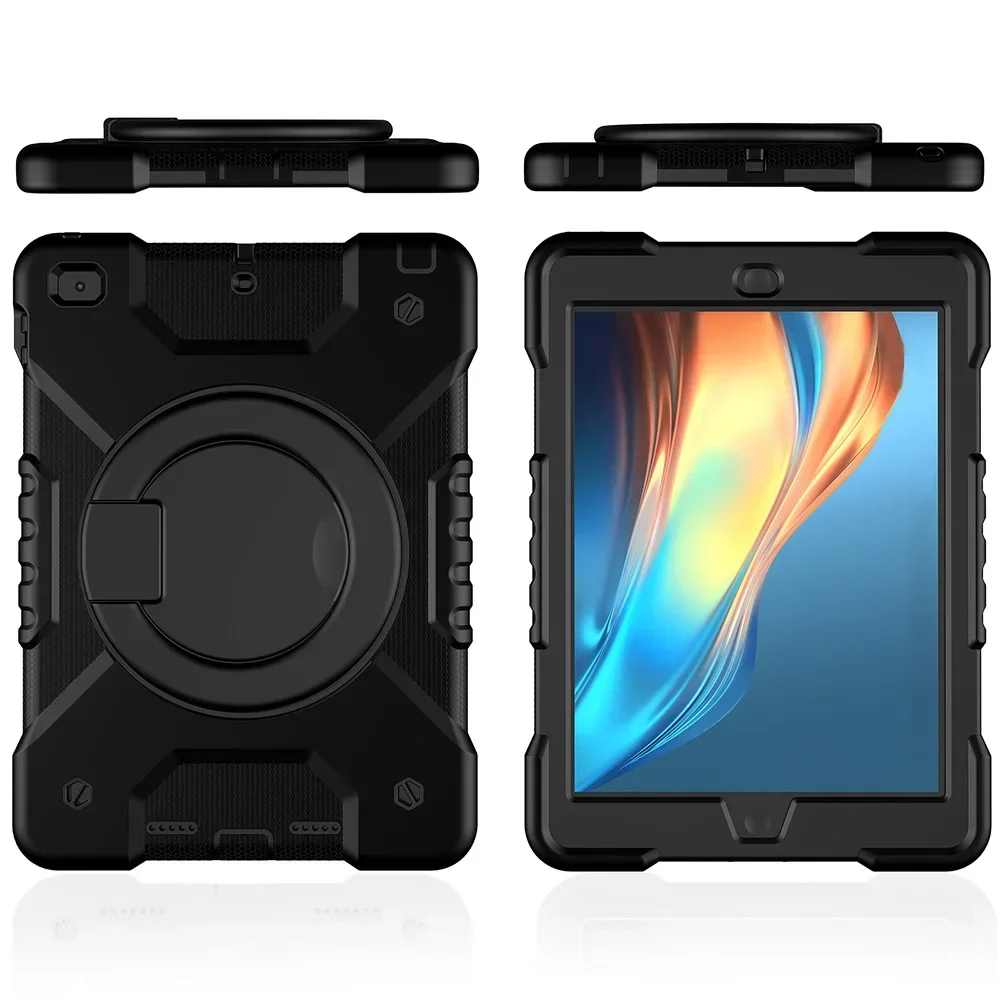 360° Rotation Fold Stand Tablet Case for iPad 2025 11th A16 10.2 9th 8th 7th 10 10.9 Air 5 4 2 1 9.7 Cover New 4