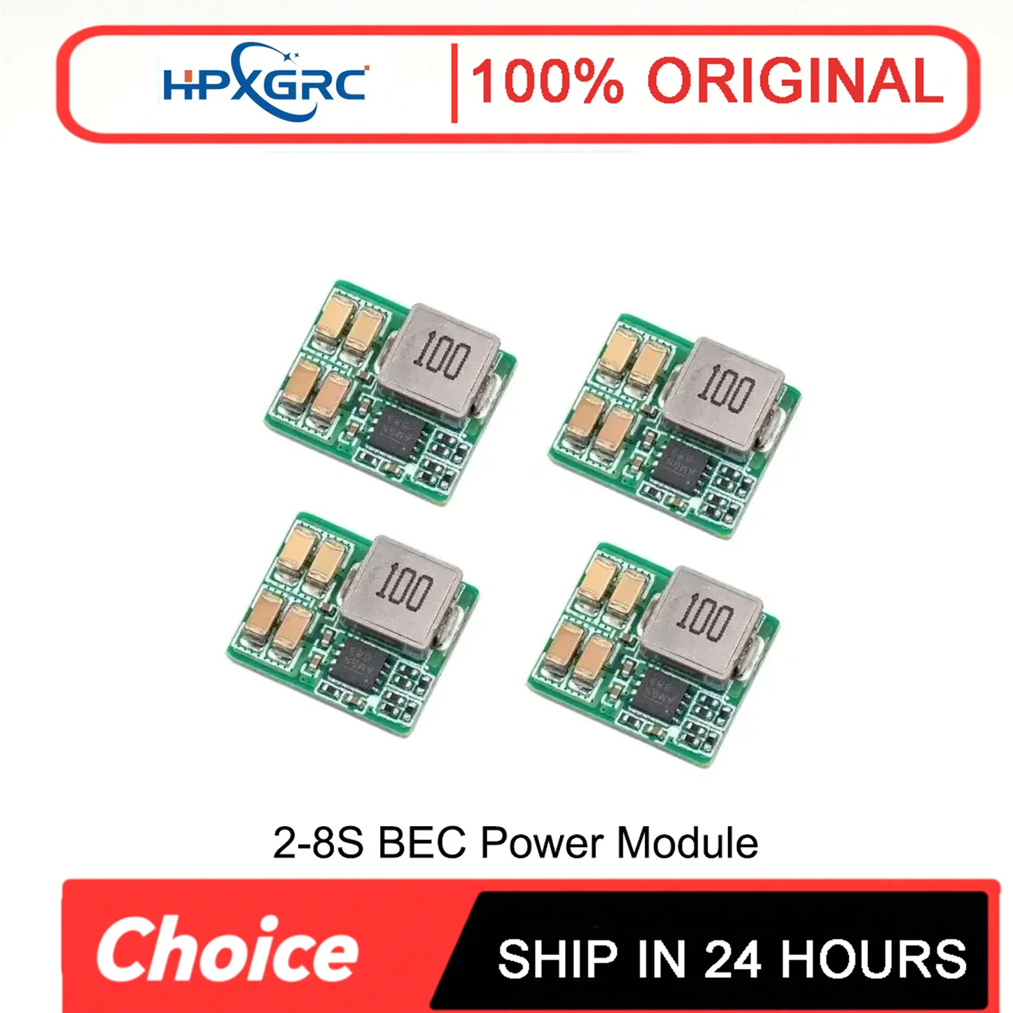 Mirco 2-8S BEC Voltage regulator module 5V/12V Output / 6V-35V Input Step-down switch mode for RC FPV Racing Drone