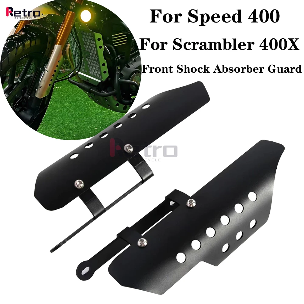 

Аксессуары для мотоциклов для SPEED 400 Speed 400 Scrambler 400X Scrambler 400x, защита передней вилки, защита амортизатора