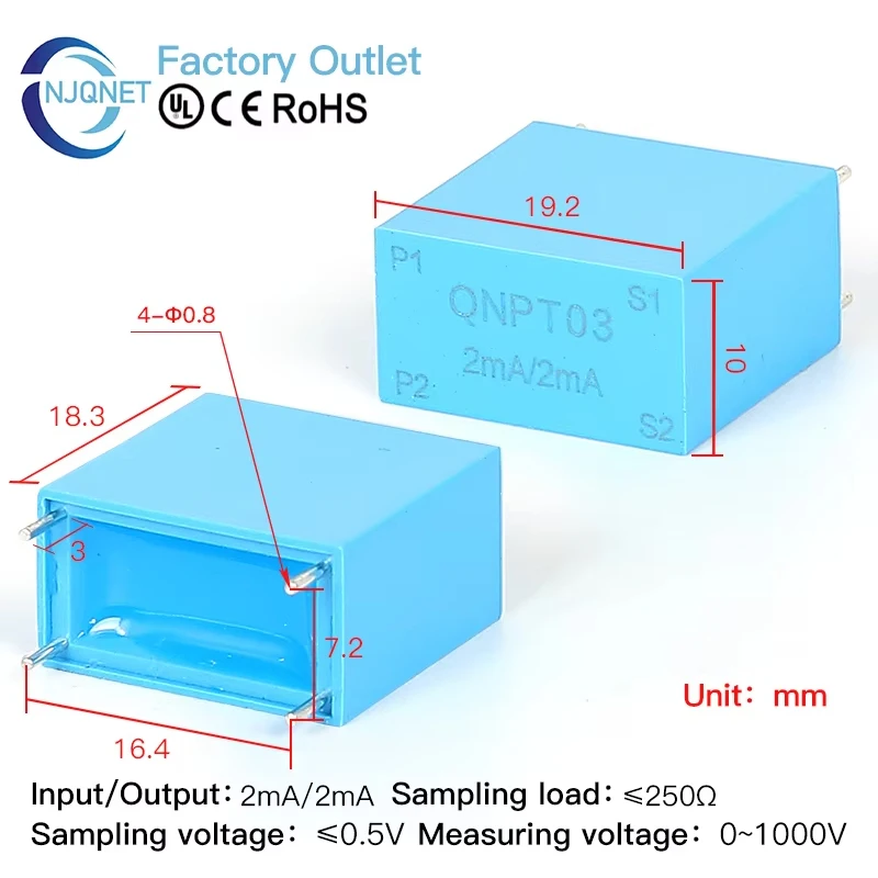 Variant: QNPT03  2mA 2mA