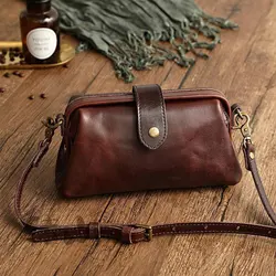 2023 New Leather Retro Handmade Bag for Women Fashion