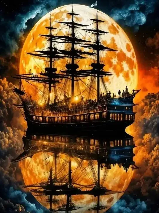 

500 Pieces Jigsaw Puzzle for Adults Boat Landscape Suitable Paper Puzzles Home Decor Wall Display Festival Gift
