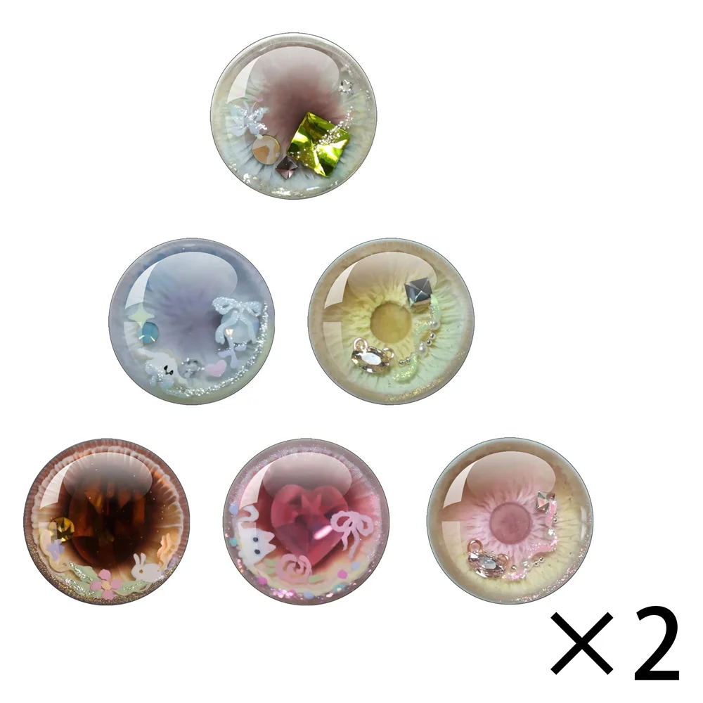 Doll Glass Eyes Round 10MM-40MM Dome Dragon Eye Dragon Cat Eye Toys Accessory Pupil Eye For Blyth The Doll For Blyth The Doll