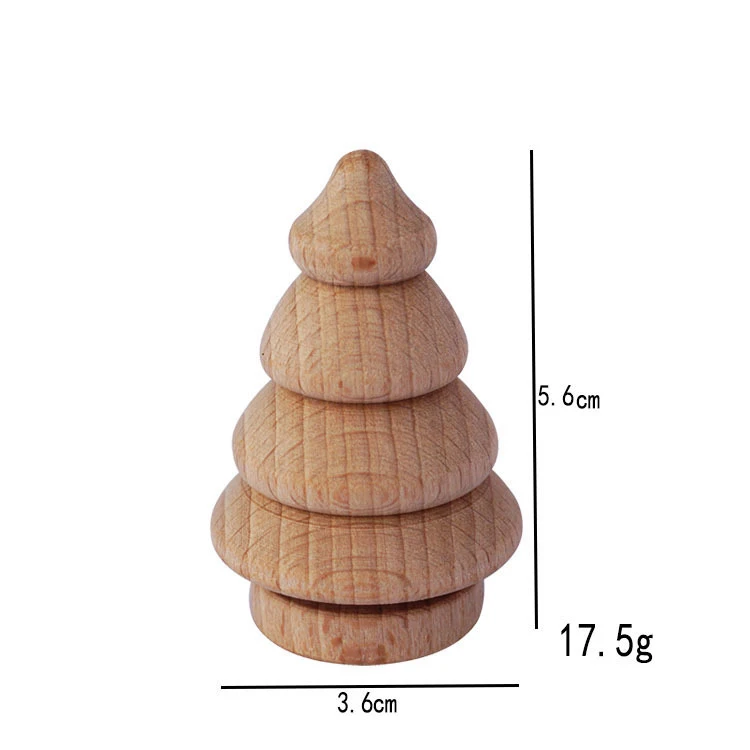 20st Houten Peg Pop Beuken Onvoltooide Houten Vormen Morden Craft Houten Losse Onderdelen DIY Accessoires voor Huisdecoratie