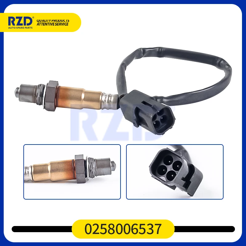 

0258006537 Air Fuel Ratio Probe Oxygen O2 Sensor Fit for Lada Granta Kalian LIina Priora 110 111 Chevrolet Niva Hight Quality