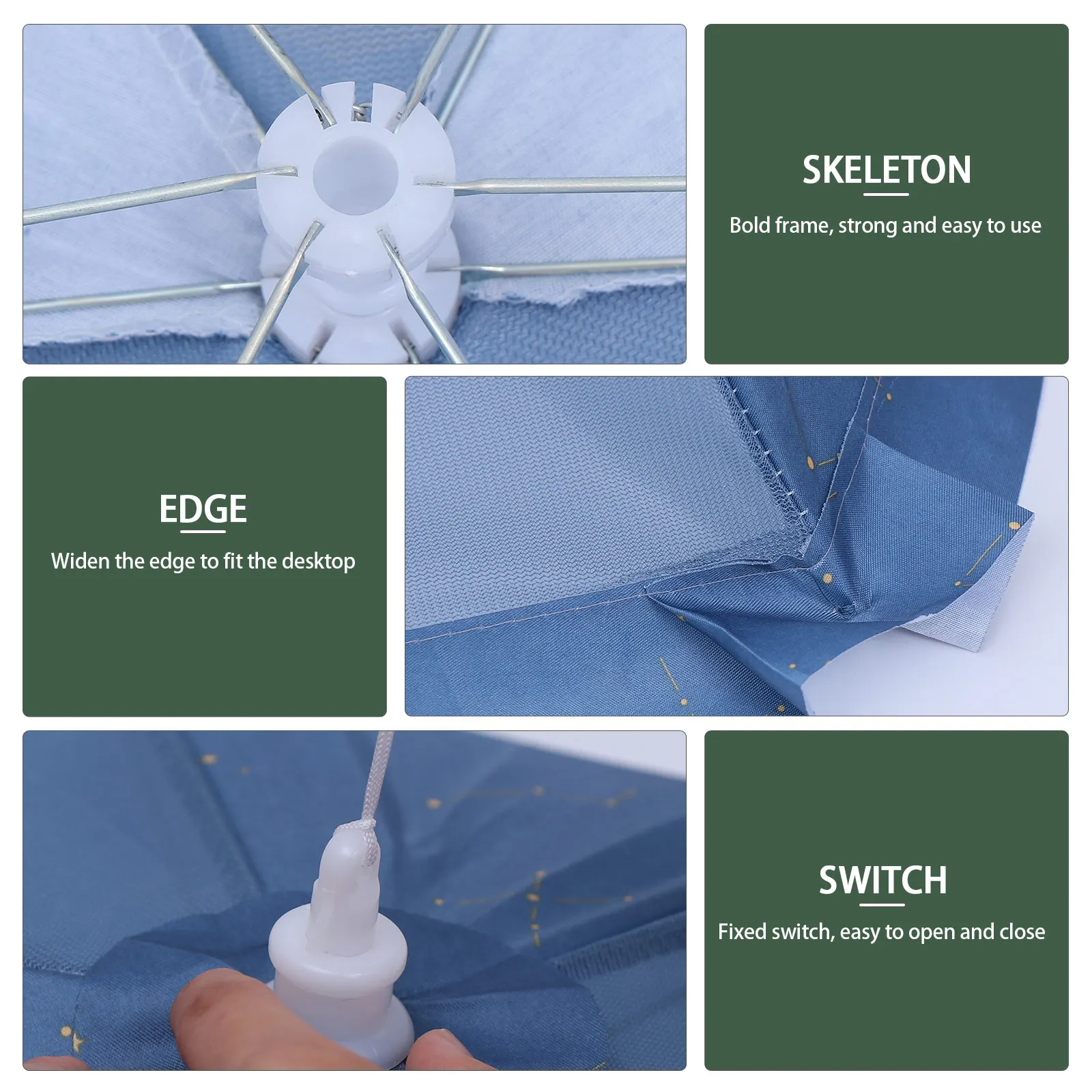 

Dish Protector Vegetable Cover Foldable Food Umbrella Kitchen Dining Table Coverings Household Cooking Utensil Parts
