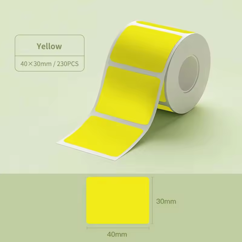 Niimbot B21/B1/B3S Thermal Label Sticker Paper Printable White 20-50mm Width Clothing Tag Commodity Price Food Self-Adhesive - Image 12