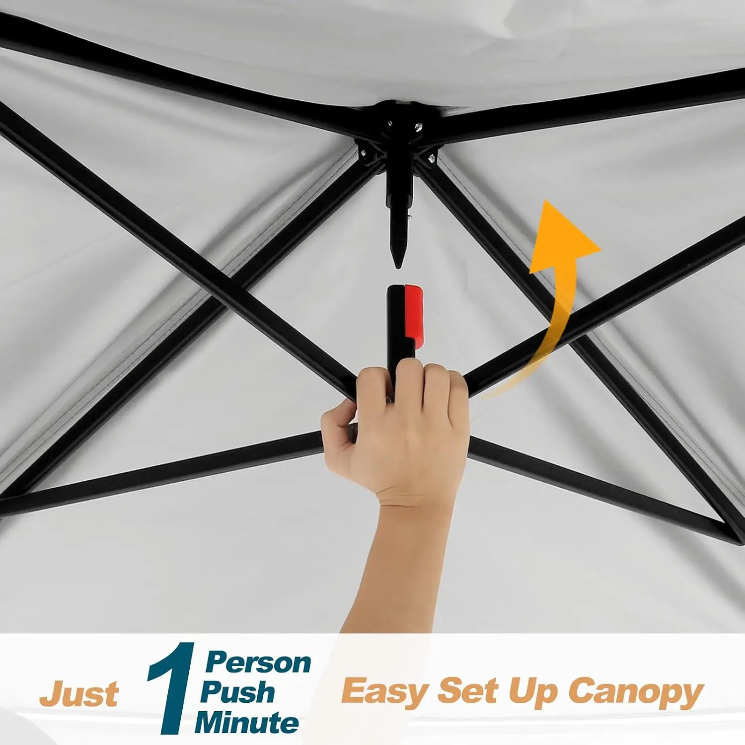 11x11 Pop Up Gazebo Tent Waterproof with Mosquito Netting Vented Roof Carry Bag for Patio Garden, Customized