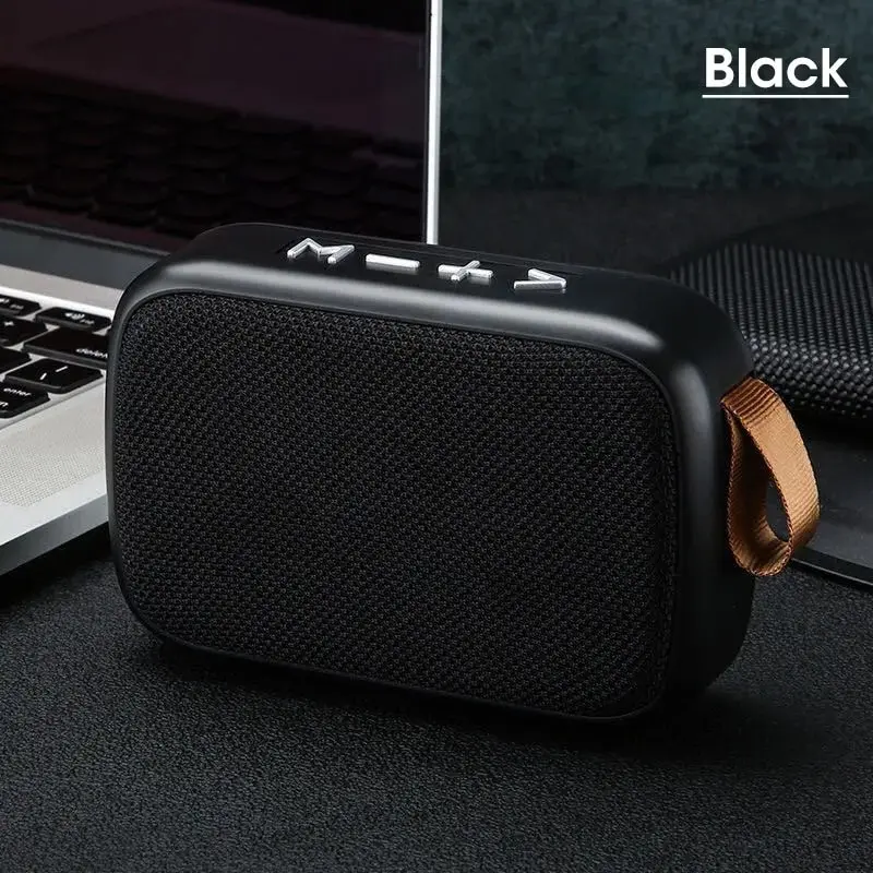 Nowy bezprzewodowy głośnik Bluetooth Zewnętrzny przenośny subwoofer Mini głośnik Domowy głośnik z kartą materiałową