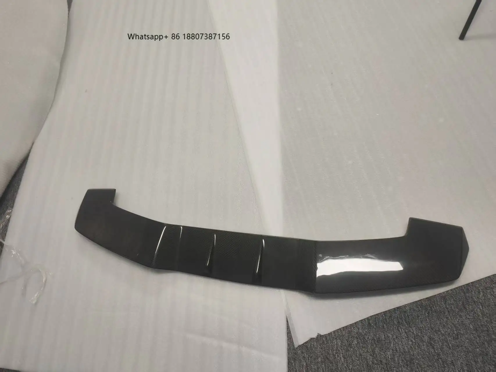 High Quality  LD Style Dry Carbon Fiber Roof Spoiler Bodykit for XM G09 Perfect Fitment