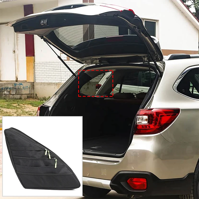

For Subaru Outback 2015-2020 Automotive Trunk Side Window Bag Oxford Cloth Automotive Storage Accessories