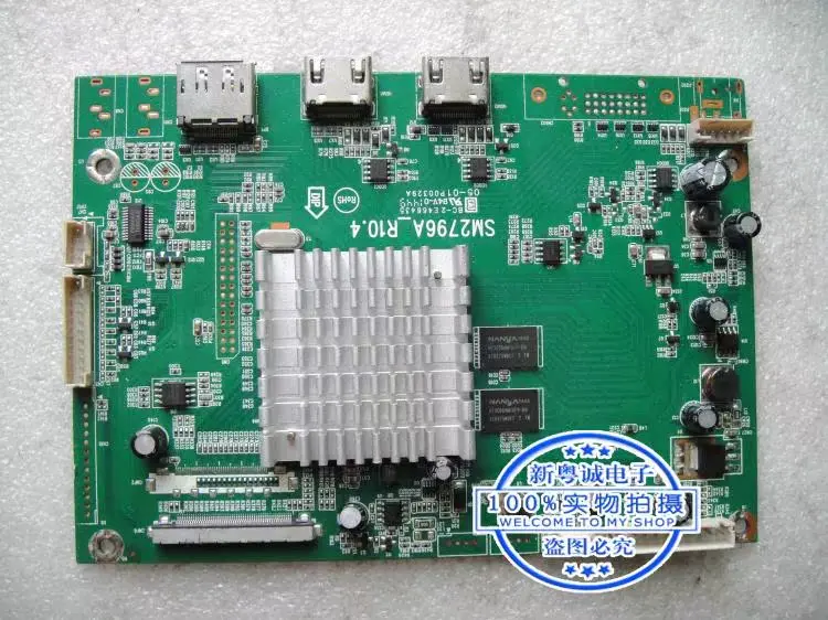 Placa-mãe com tela LG, E43B700WD, SM2796A-R10.4, K430WD9, teste bem