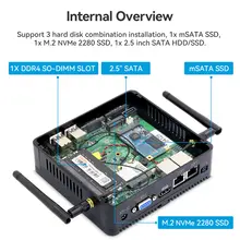 Fanless Mini PC Intel Celeron J6412 #2