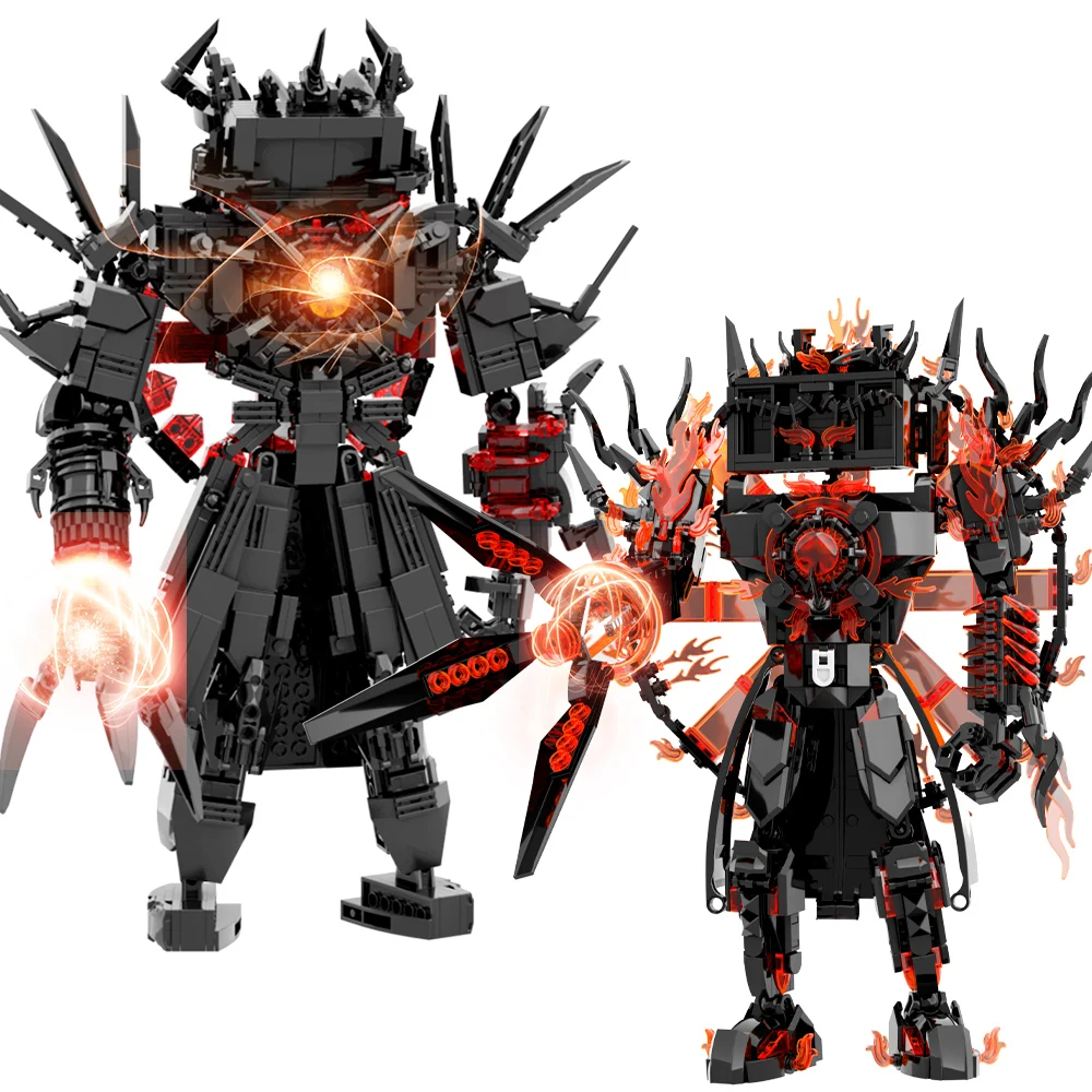 

2026 Skibidis Toilete фигурки, набор строительных блоков, спикерман, оператор, ТВмен, кирпичи, модель игрушки для детей, идеи на Рождество, день рождения, подарки